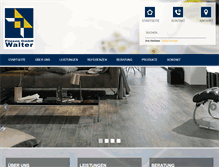 Tablet Screenshot of fliesen-gmbh-walter.de